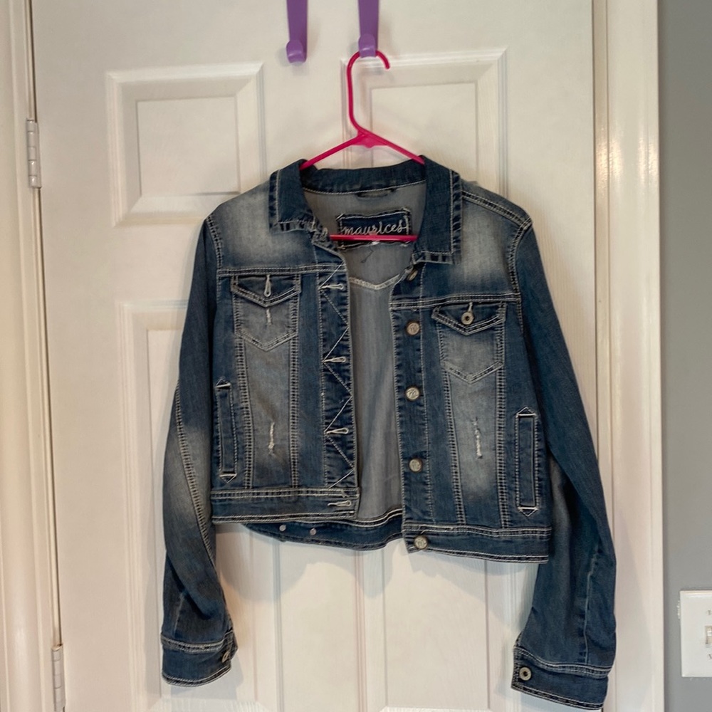 Crop Jean jacket